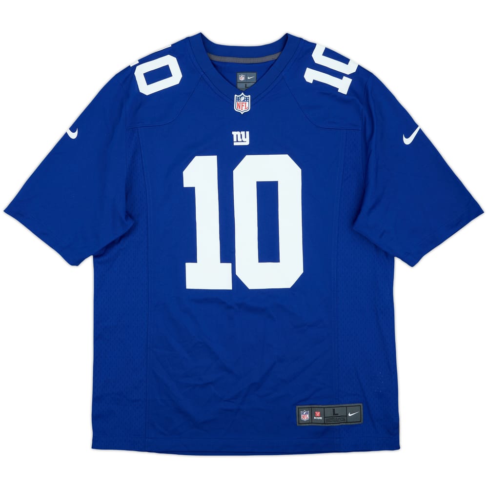 2012-19 New York Giants Manning #10 Nike Game Home Jersey - 9/10 - (L)