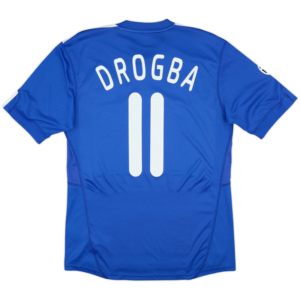 2009-10 Chelsea Home Shirt Drogba #11 - 8/10 - (L)