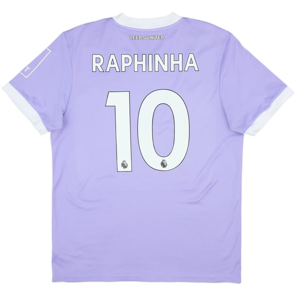 2021-22 Leeds United Third Shirt Raphinha #10 - 6/10 - (L)
