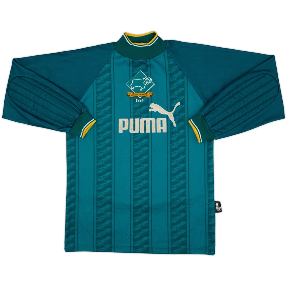 1995-96 Derby County GK Shirt #1 - 5/10 - (S)