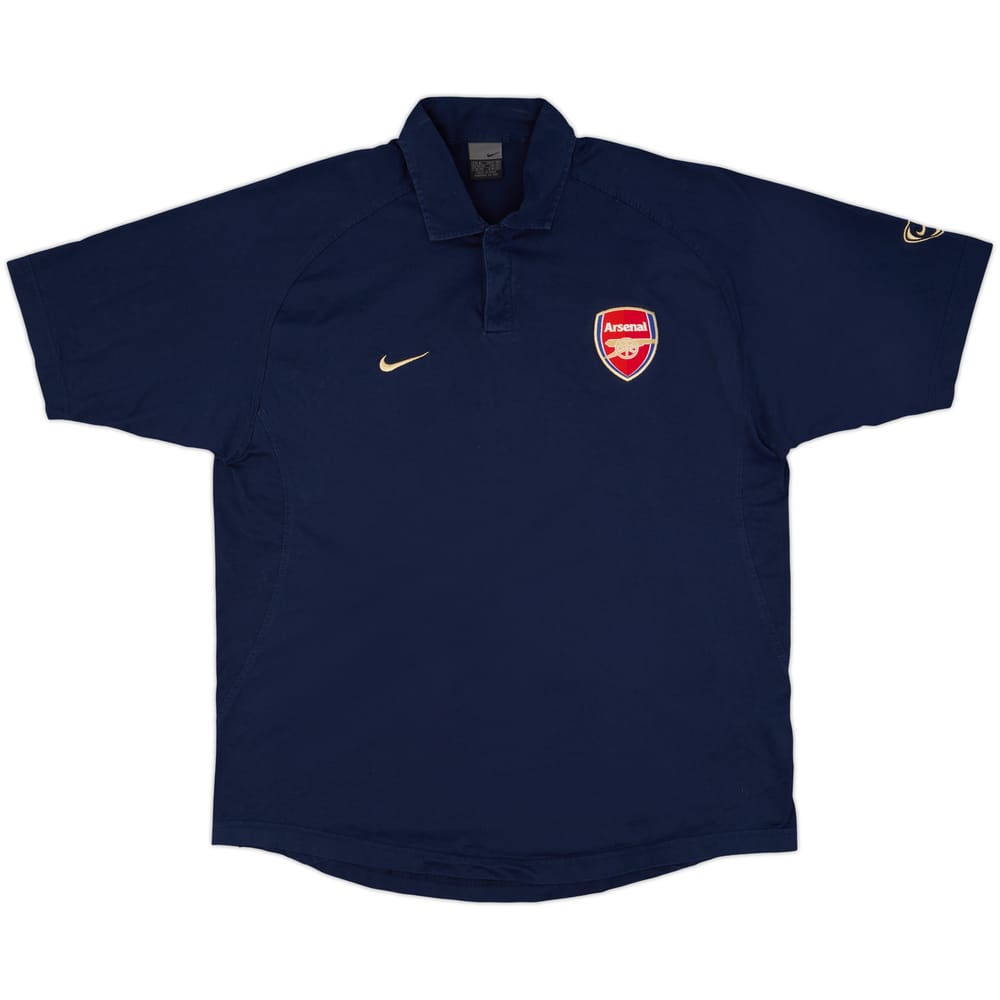 2003-04 Arsenal Nike Polo Shirt - 9/10 - (XL)