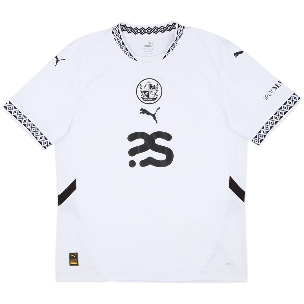 2024-25 Port Vale Home Shirt - 9/10 - (L)