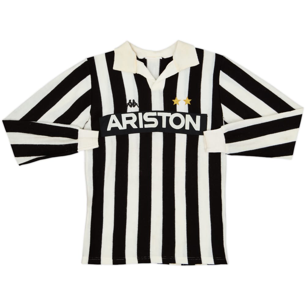 1982-83 Juventus Home L/S Shirt #11 - 5/10 - (S)