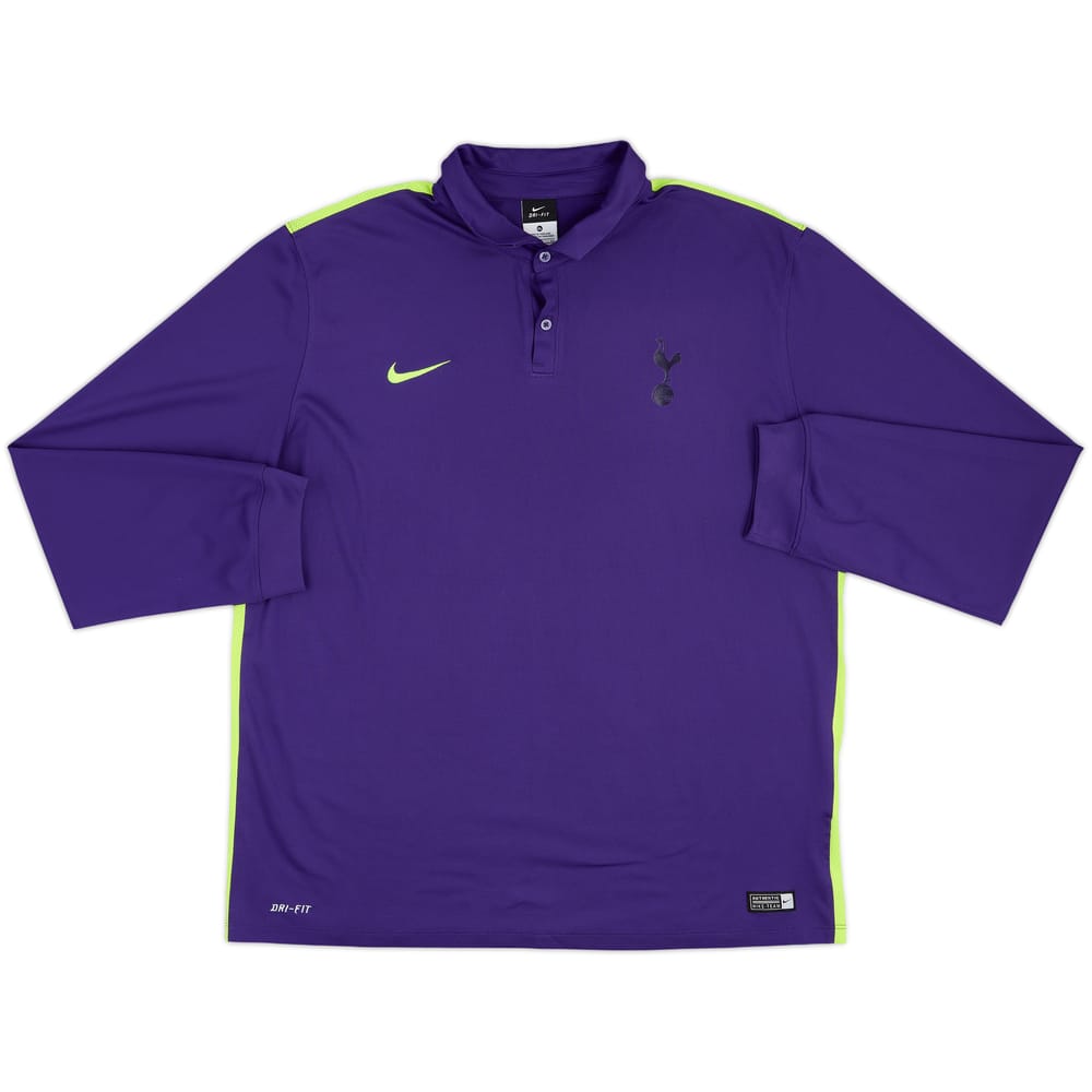 2014-15 Nike Template Training L/S Shirt (Tottenham) - 9/10 - (XL)