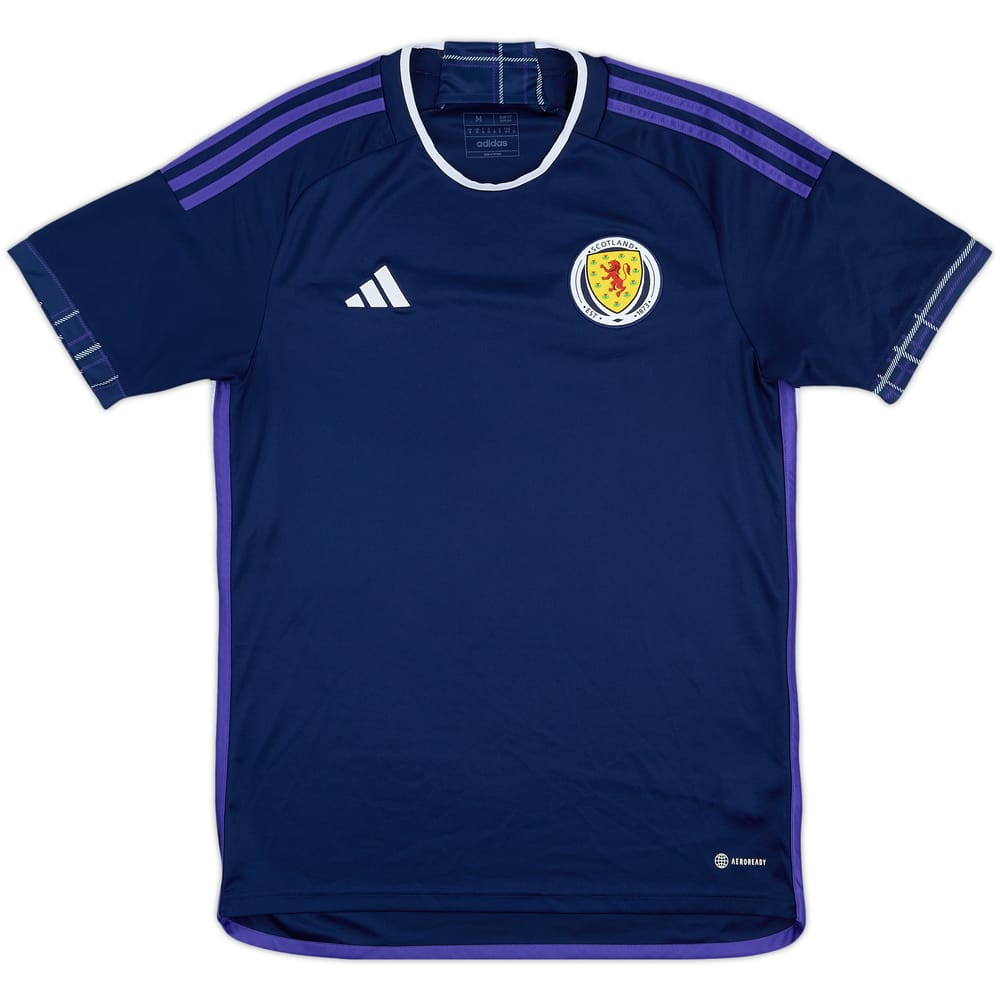 2022-23 Scotland Home Shirt - 9/10 - (M)