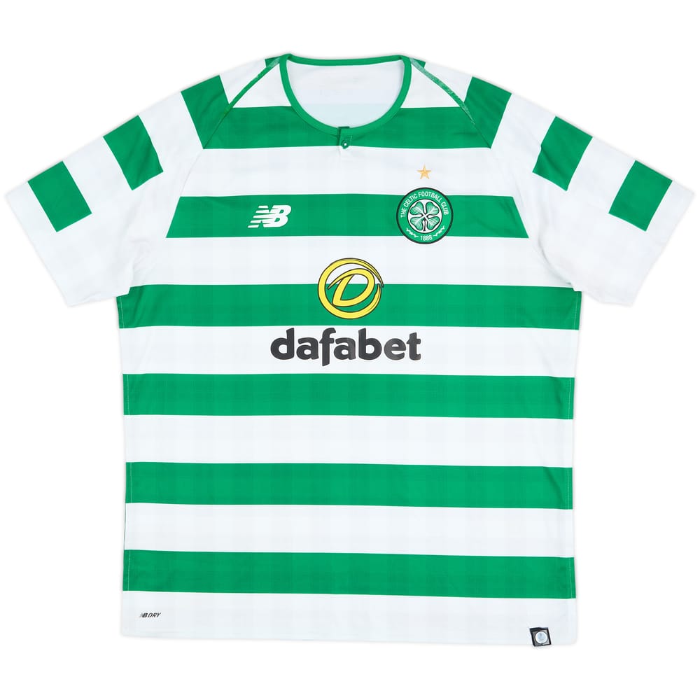 2018-19 Celtic Home Shirt - 7/10 - (XL)