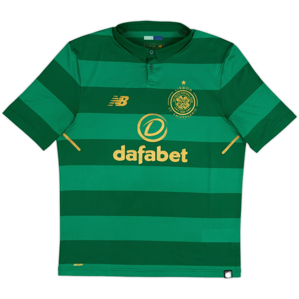 2017-18 Celtic 'Lisbon Lions 50th Anniversary' Away Shirt - 6/10 - (M)