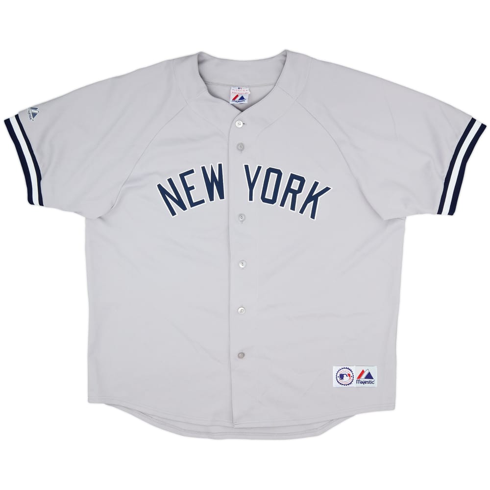 2005-09 New York Yankees Majestic Away Jersey - 7/10 - (XXL)
