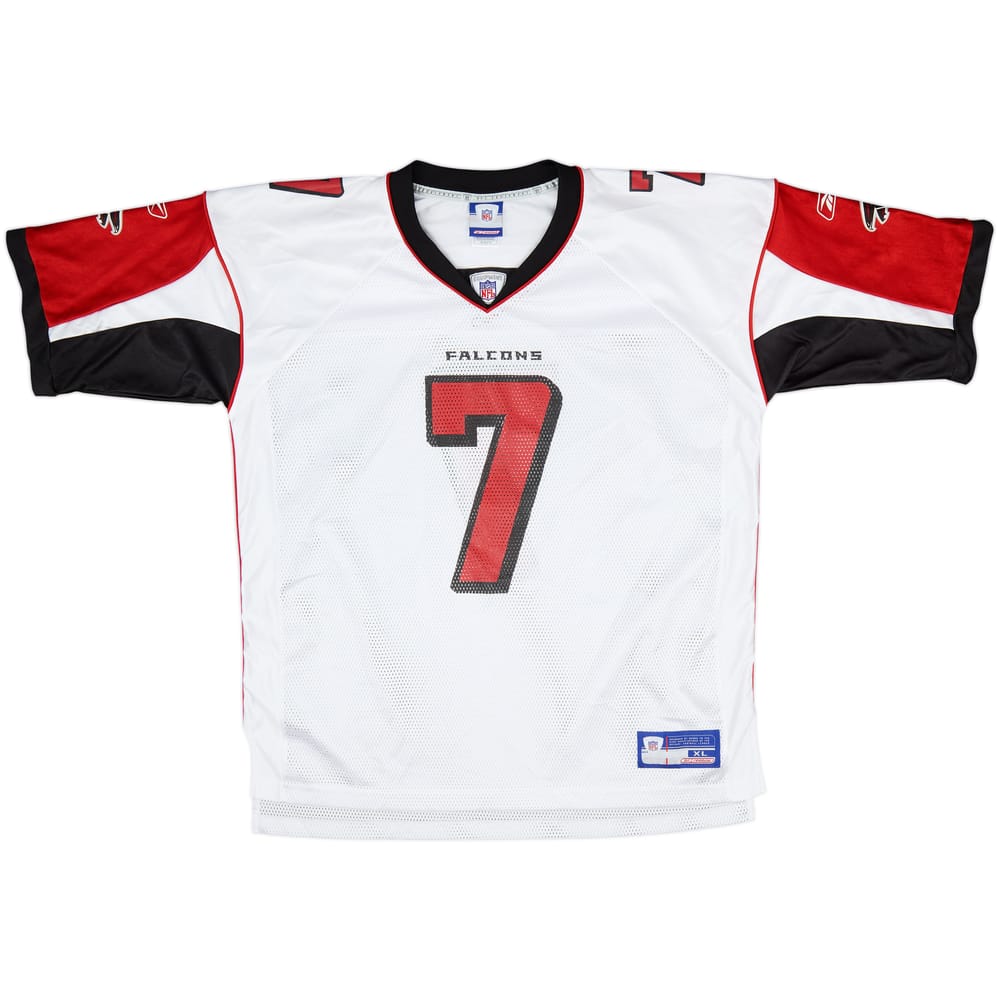 2003-04 Atlanta Falcons Vick #7 Reebok On Field Away Jersey - 9/10 - (XL)