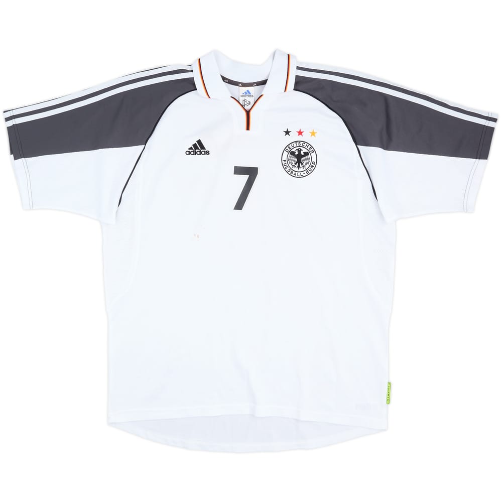 2000 Germany Match Issue Home Shirt #7 (Scholl)