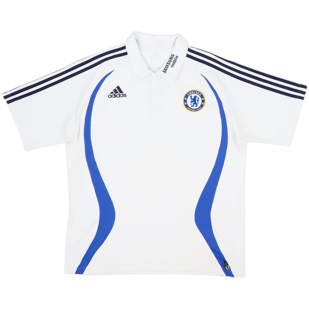 2006-07 Chelsea adidas Polo Shirt - 6/10 - (L)