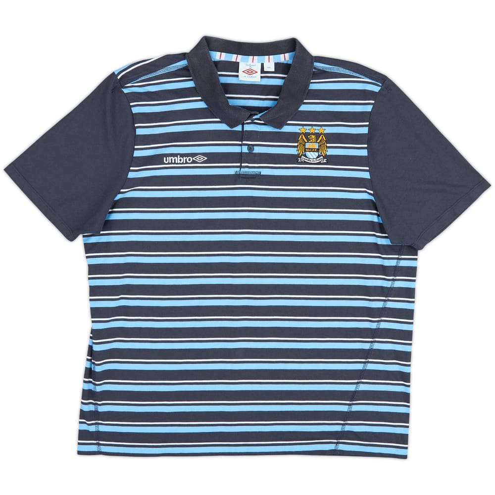 2012-13 Manchester City Umbro Polo Shirt - 8/10 - (XXL)