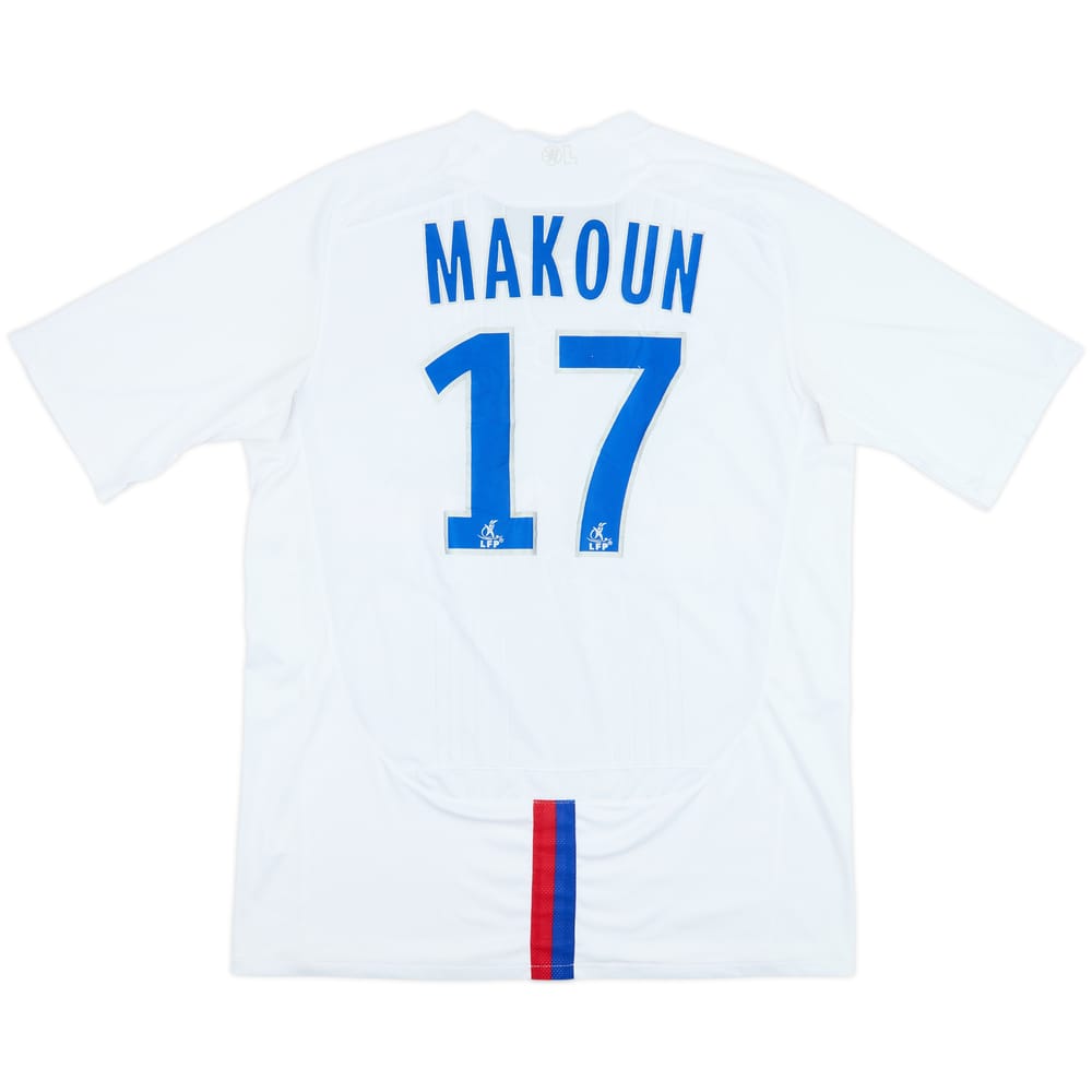 2009-10 Lyon Home Shirt Makoun #17 - 4/10 - (L)