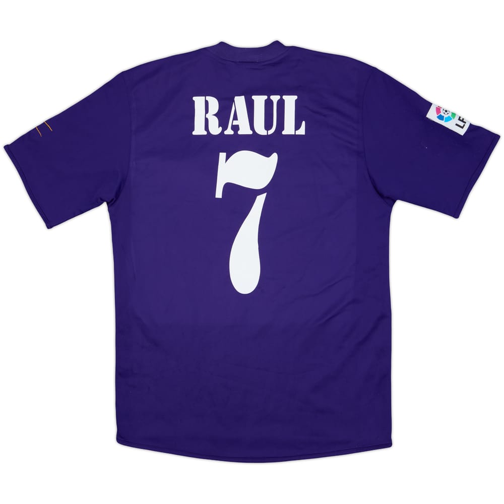 2001 Real Madrid Third Shirt Raul #7 - 7/10 - (S)