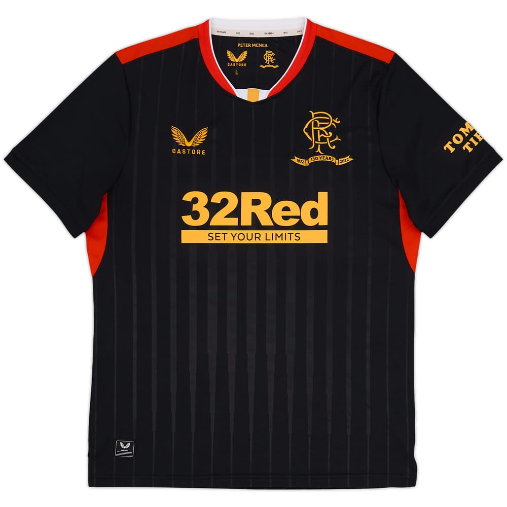 2021-22 Rangers '150 Years Anniversary' Away Shirt - 10/10 - (L)