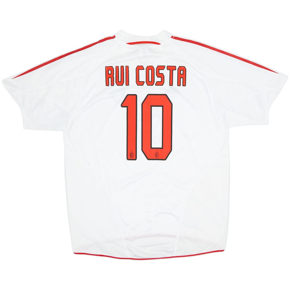 2004-05 AC Milan Away Shirt Rui Costa #10 - 6/10 - (XL)