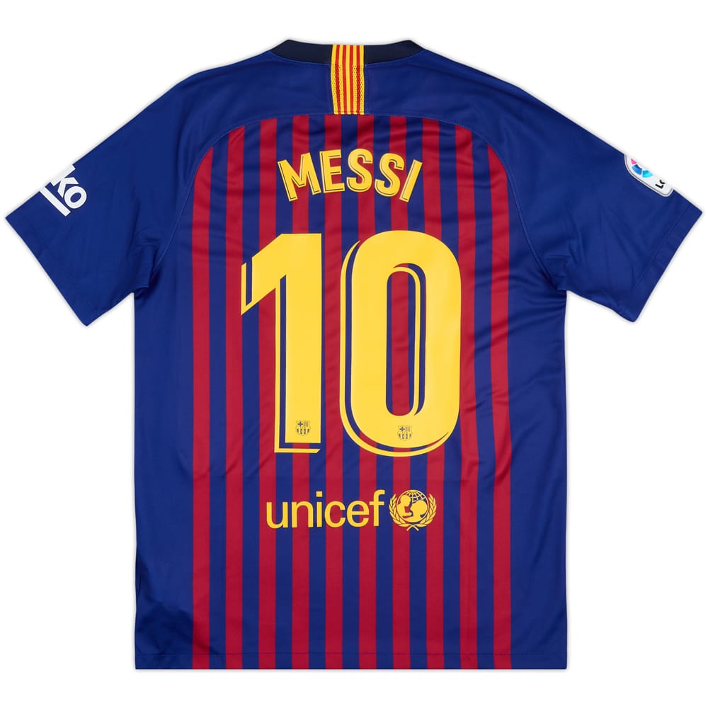 2018-19 Barcelona Camiseta Local Messi #10 - 9/10 - (M)