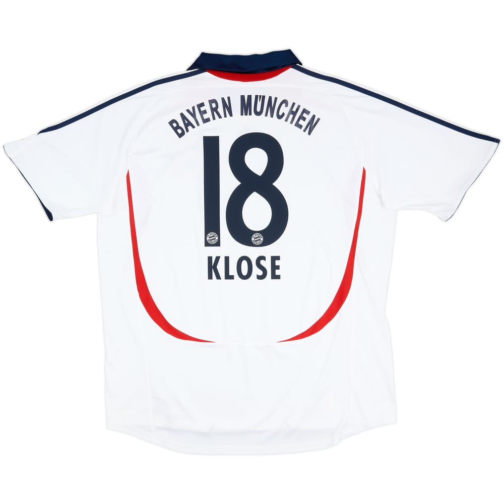 Camiseta de visitante del Bayern Munich 2006-07 Klose #18 - 8/10 - (XXL)