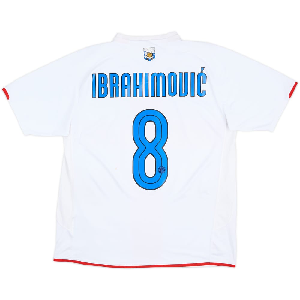 2007-08 Inter Milan Centenary Away Shirt Ibrahimovic #8 - 6/10 - (L)