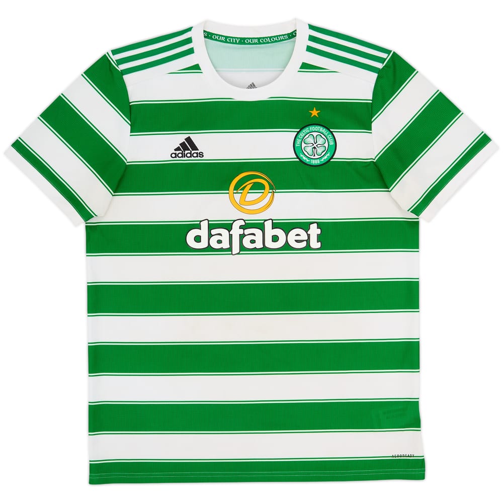 2021-22 Celtic Home Shirt - 6/10 - (L)
