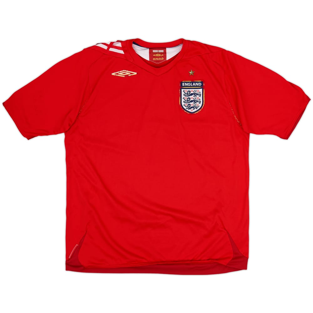 2006-08 England Away Shirt - 4/10 - (L)
