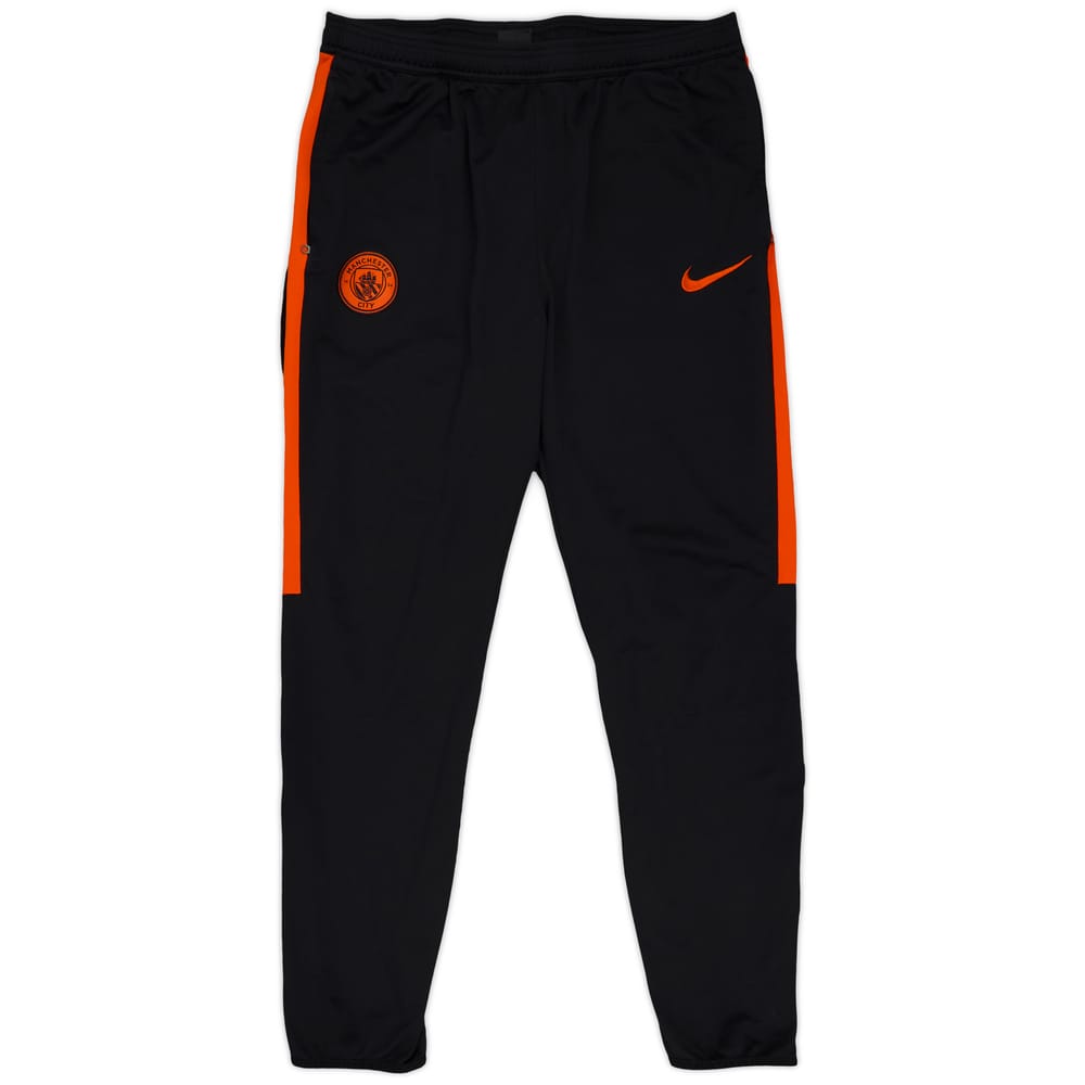 2016-17 Manchester City Nike Track Pants/Bottoms - 7/10 - (XL)