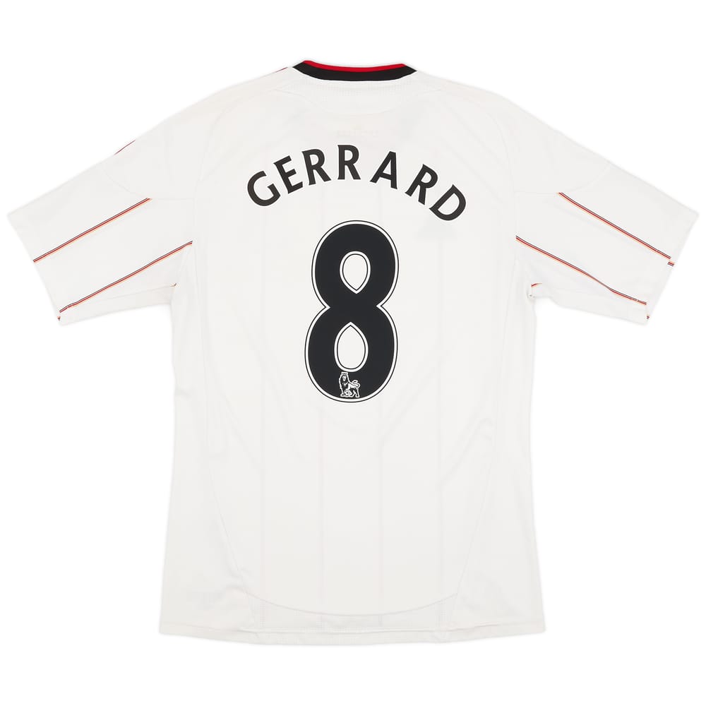 2010-11 Liverpool Away Shirt Gerrard #8 - 6/10 - (S)