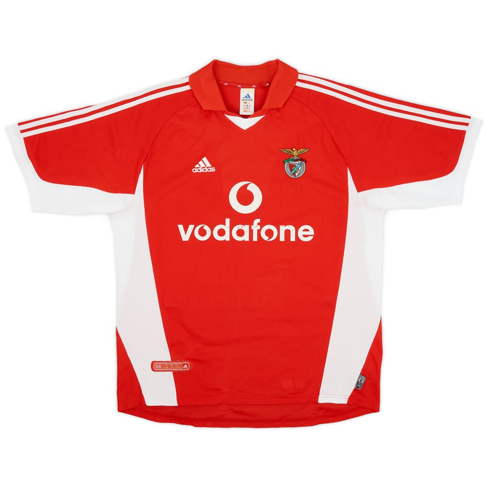 2001-02 Benfica Home Shirt - 6/10 - (XL)