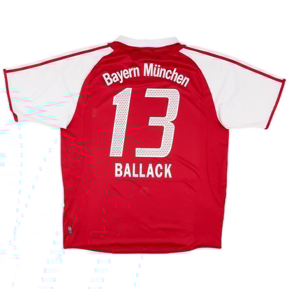 2003-04 Bayern Munich Home Shirt Ballack #13 - 6/10 - (XL)