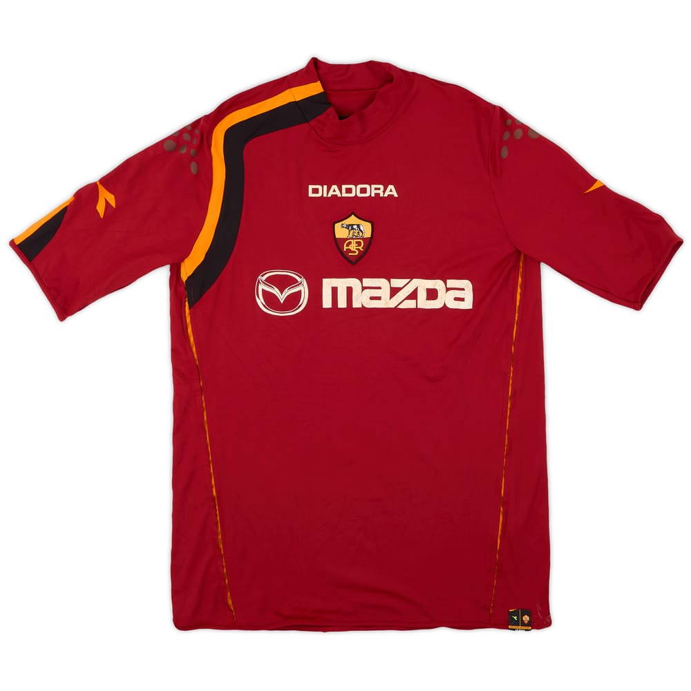 2004-05 Roma Home Shirt - 4/10 - (XL)