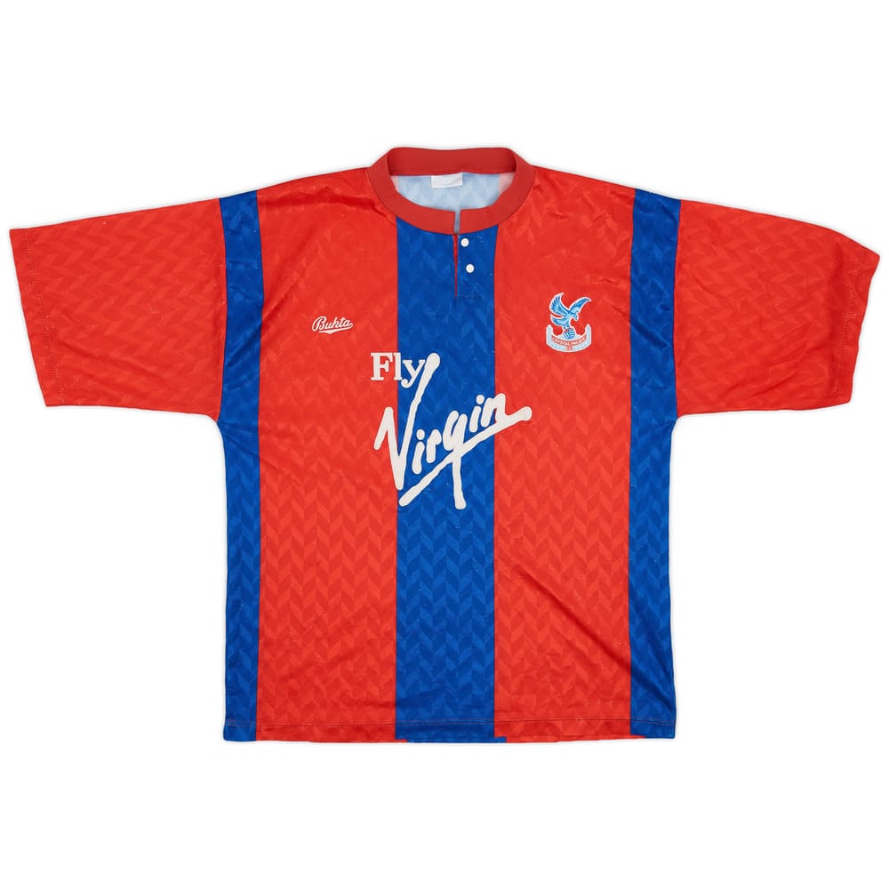 1990-91 Crystal Palace Home Shirt - 7/10 - (L)