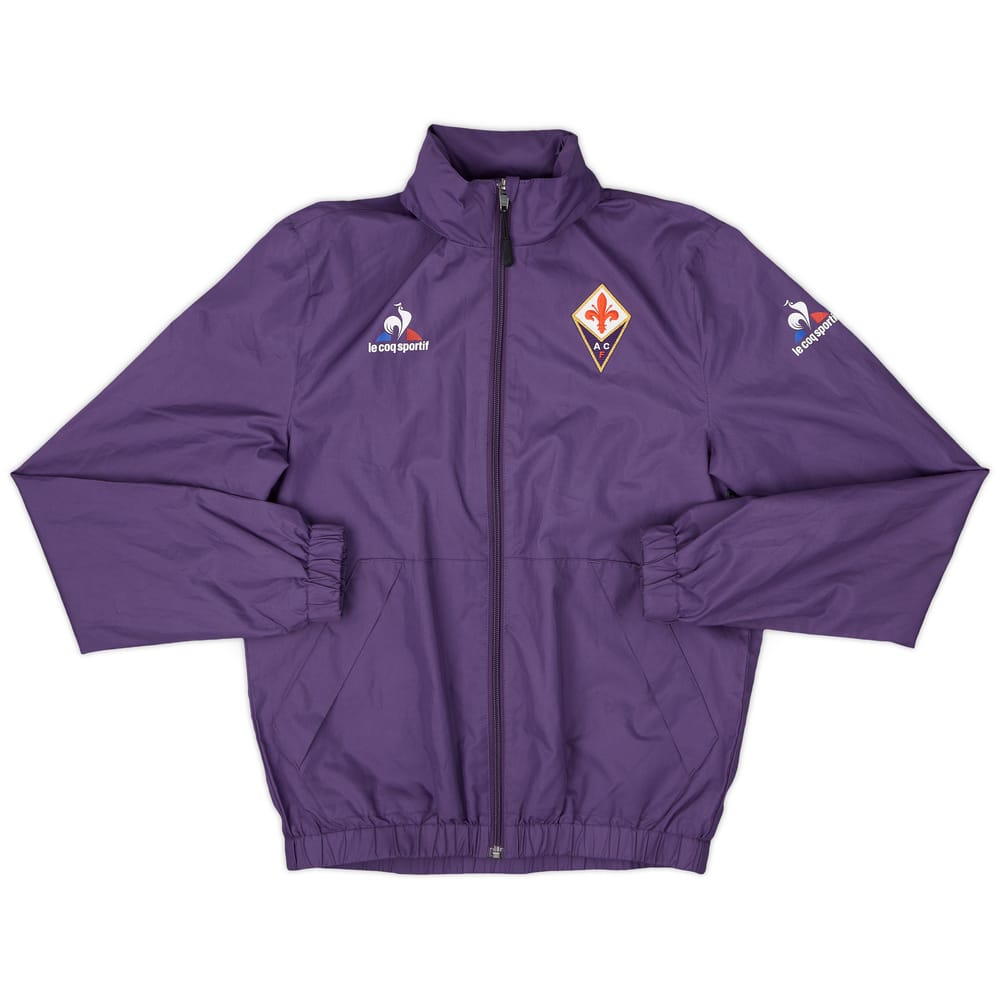 2019-20 Fiorentina Le Coq Sportif Hooded Rain Jacket - 6/10 - (XS)