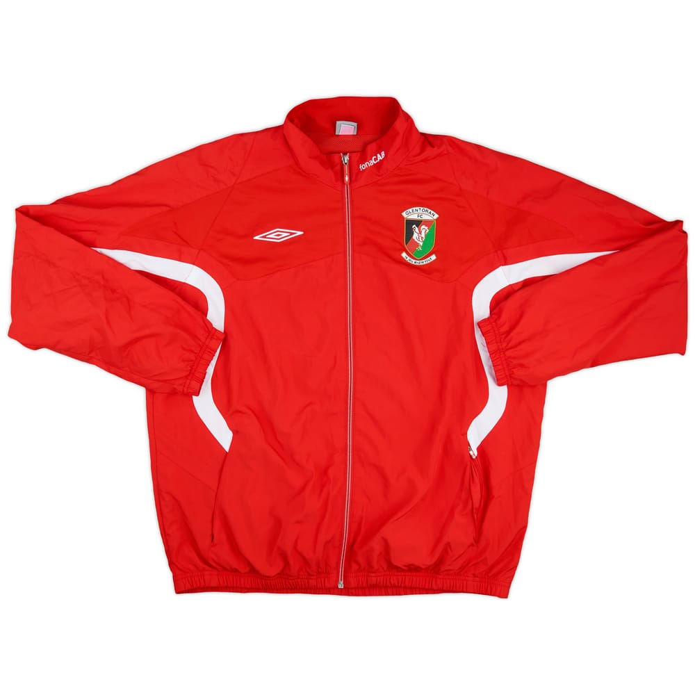 2009-10 Glentoran Umbro Track Jacket - 10/10 - (XL)