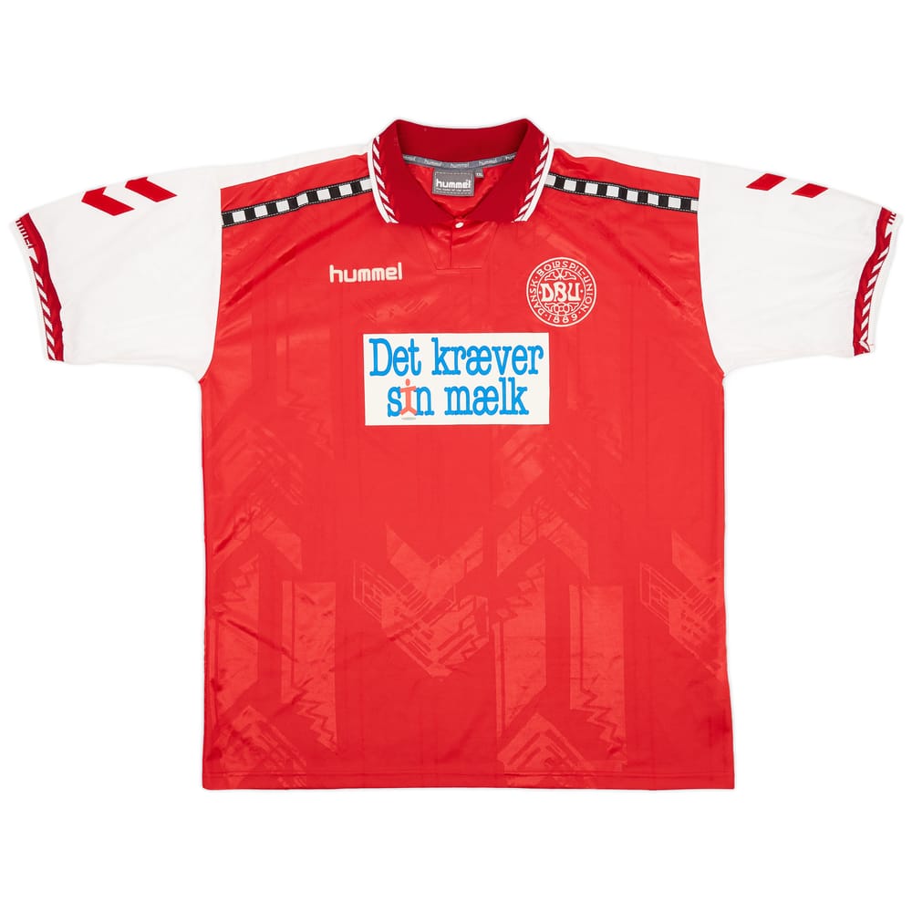 1996-97 Denmark Home Shirt - 8/10 - (XXL)