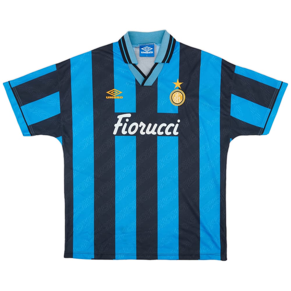 1994-95 Inter Milan Home Shirt - 7/10 - (L)
