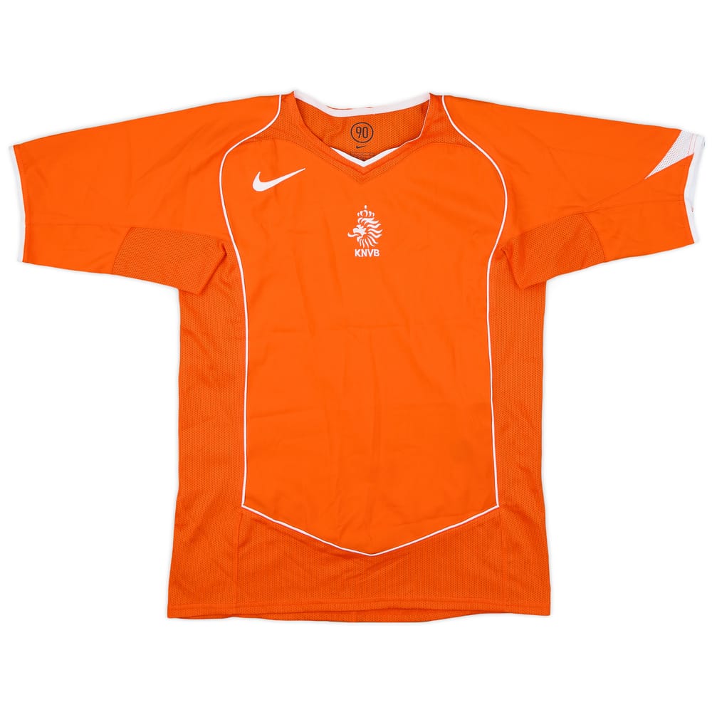2004-06 Netherlands Home Shirt - 9/10 - (L.Boys)