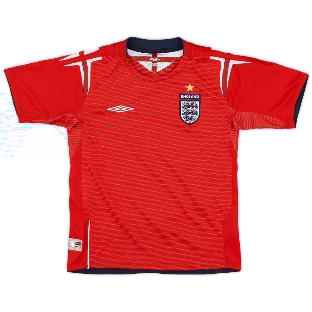 2004-06 England Away Shirt - 8/10 - (S.Boys)