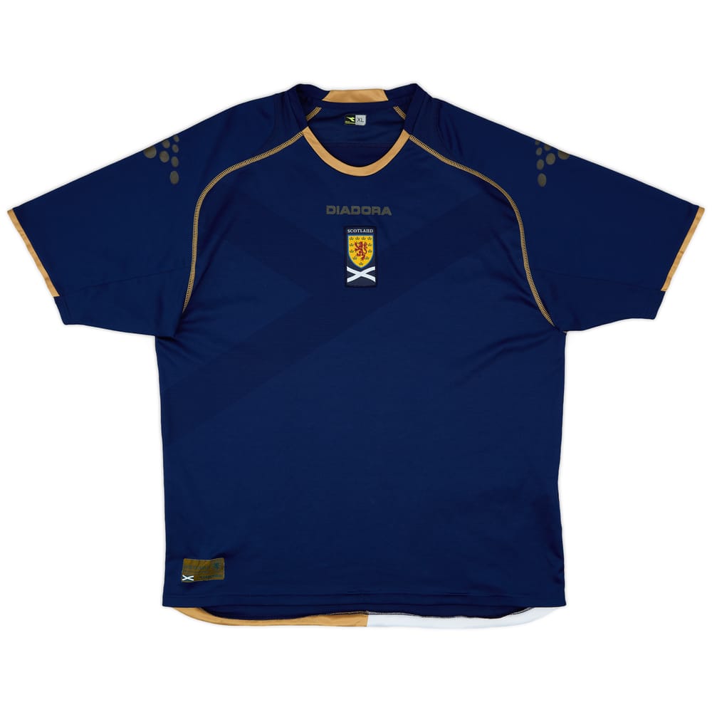 2007-08 Scotland Home Shirt - 7/10 - (XL)
