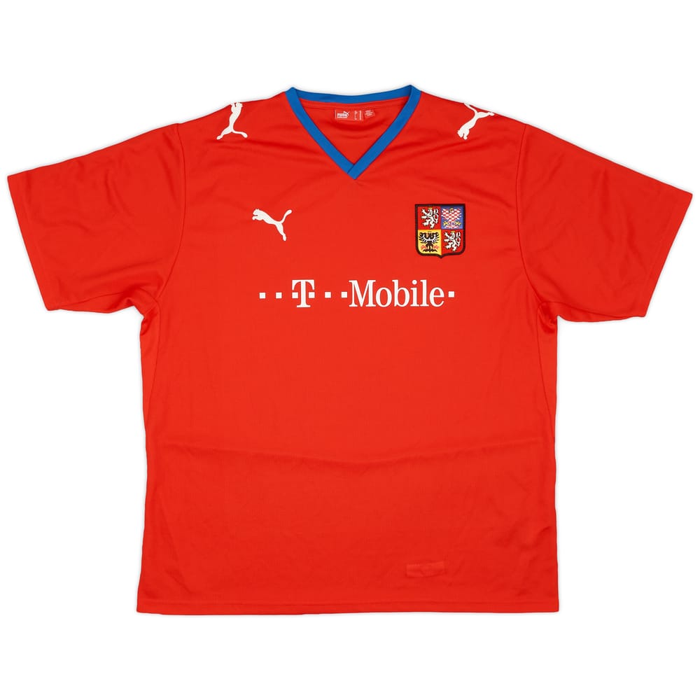 2008-09 Czech Republic Home Shirt - 9/10 - (XL)