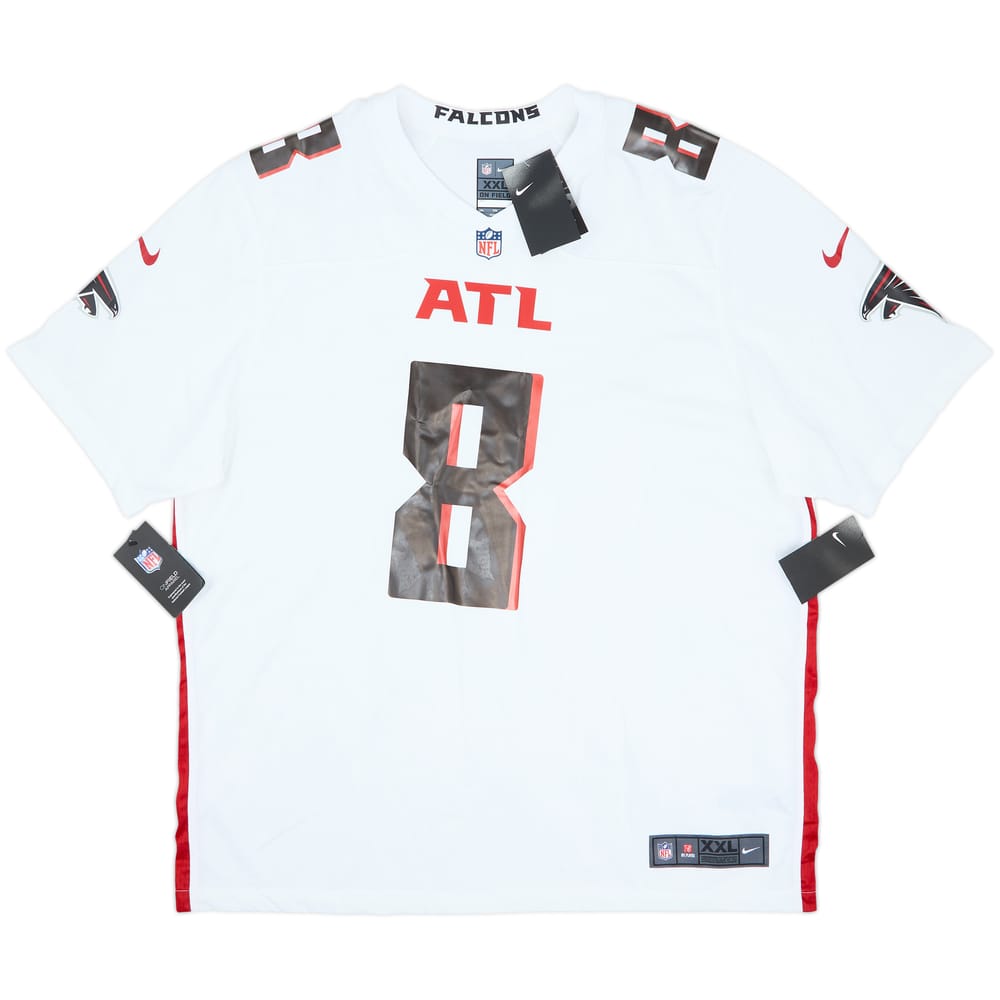 2021-25 Atlanta Falcons Pitts #8 Nike Game Away Jersey (XXL)