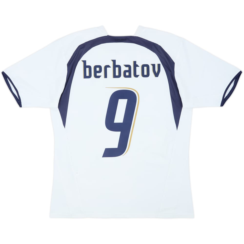 2006-07 Tottenham Home Shirt Berbatov #9 - 9/10 - (L)