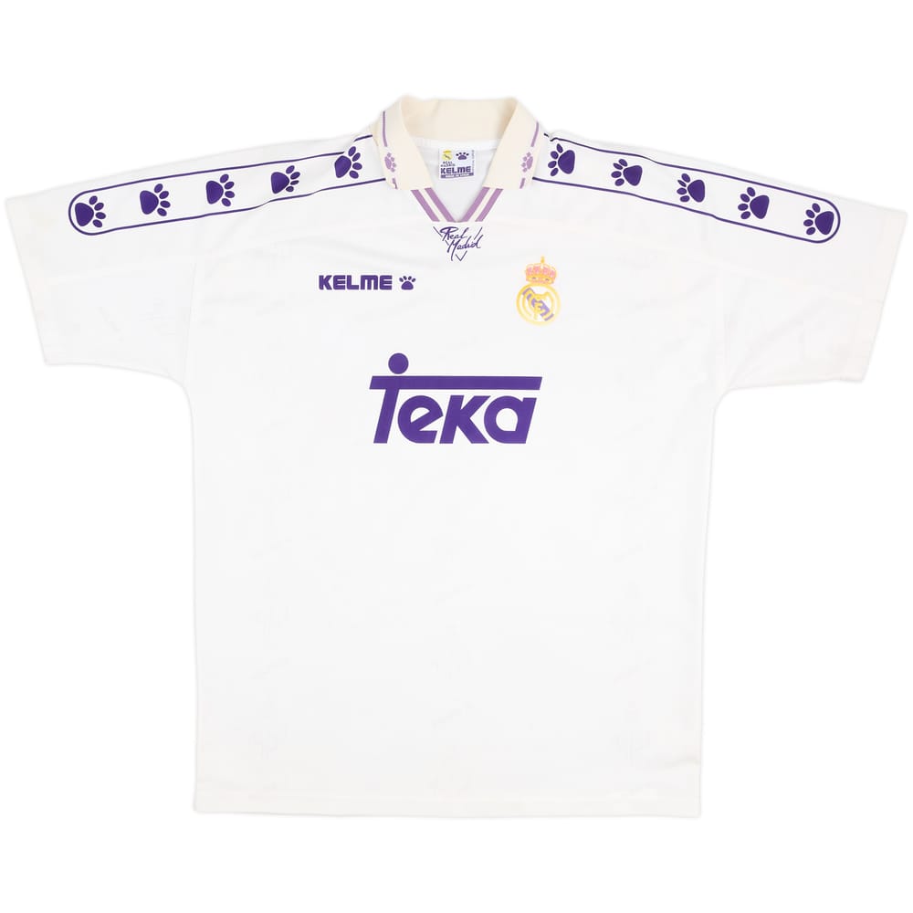 1994-96 Real Madrid Home Shirt - 5/10 - (L)