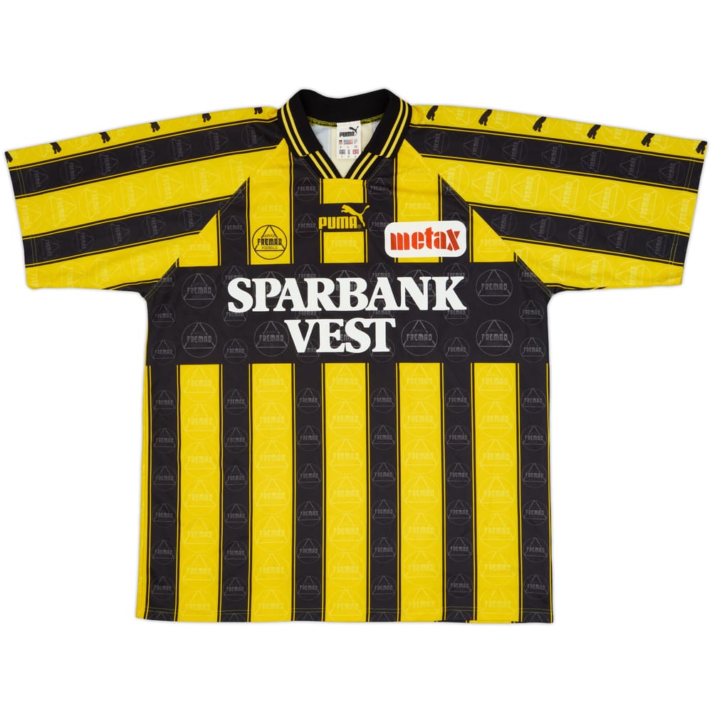 1996-98 Aarhus Fremad Match Issue Home Shirt #6