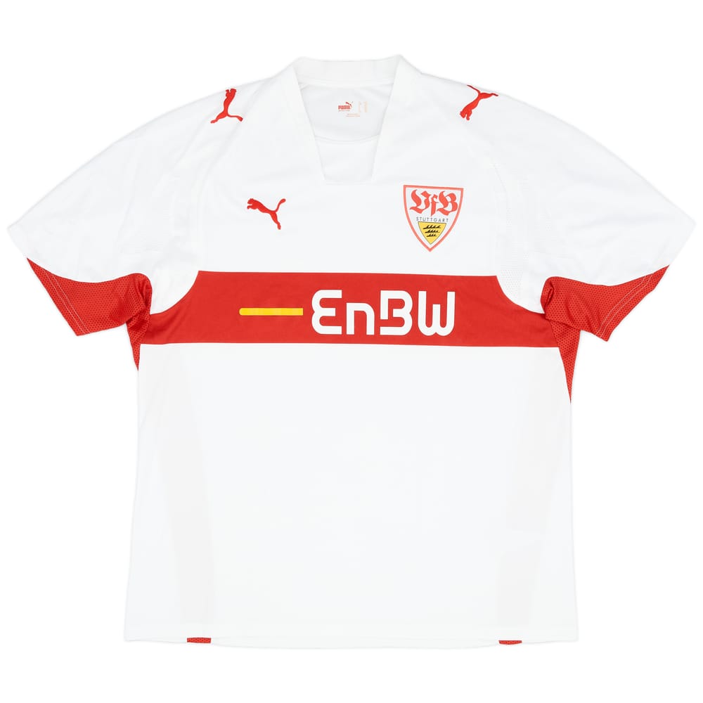 2007-08 Stuttgart Home Shirt - 8/10 - (XXL)