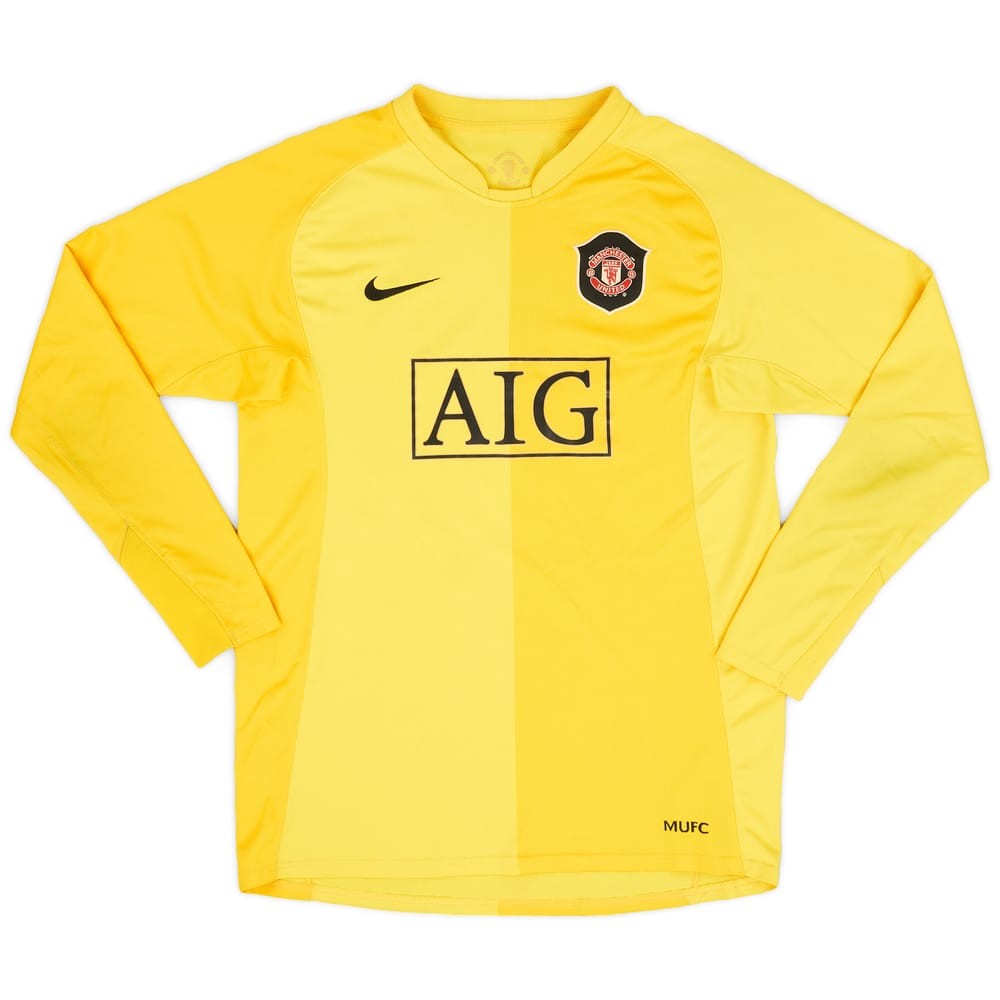 2006-07 Manchester United GK Shirt - 8/10 - (XL.Boys)