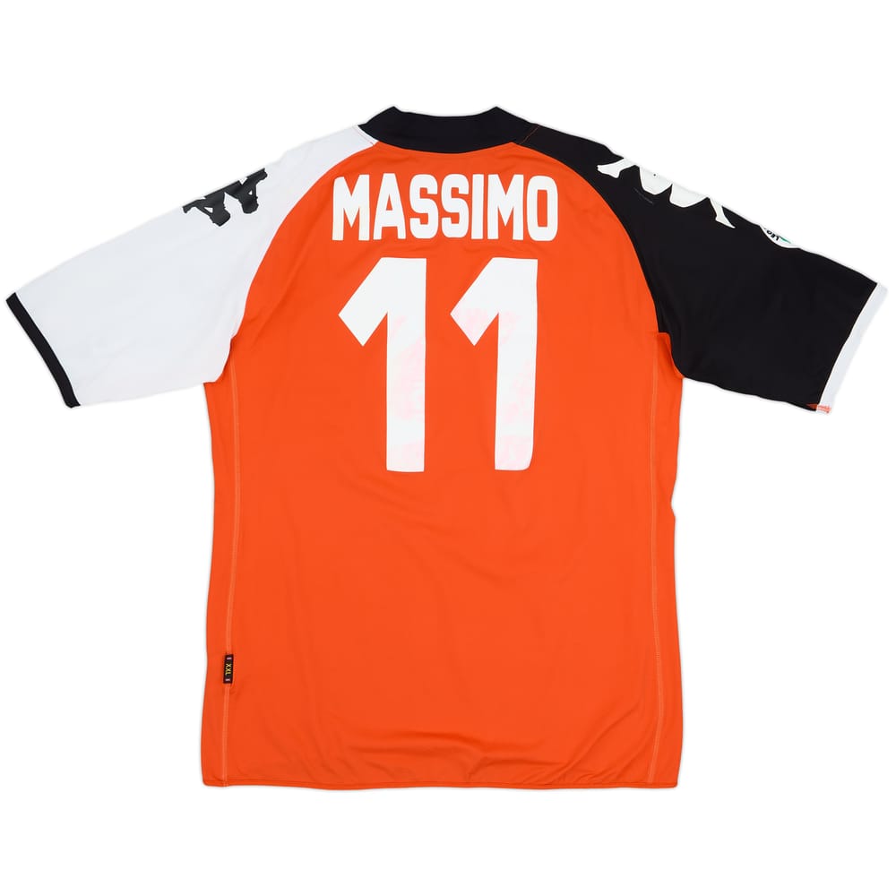 2009-10 Siena Away Shirt Massimo #11 - 7/10 - (XXL)