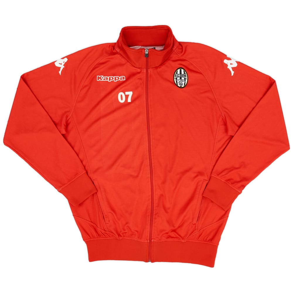 2013-14 AC Siena Player Issue Kappa Track Jacket - 8/10 - (XXL)