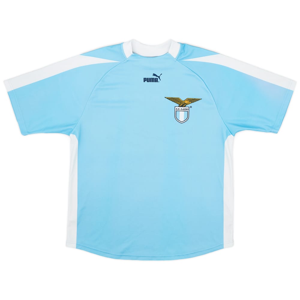2003-04 Lazio 'Signed' Basic Home Shirt - 8/10 - (M)