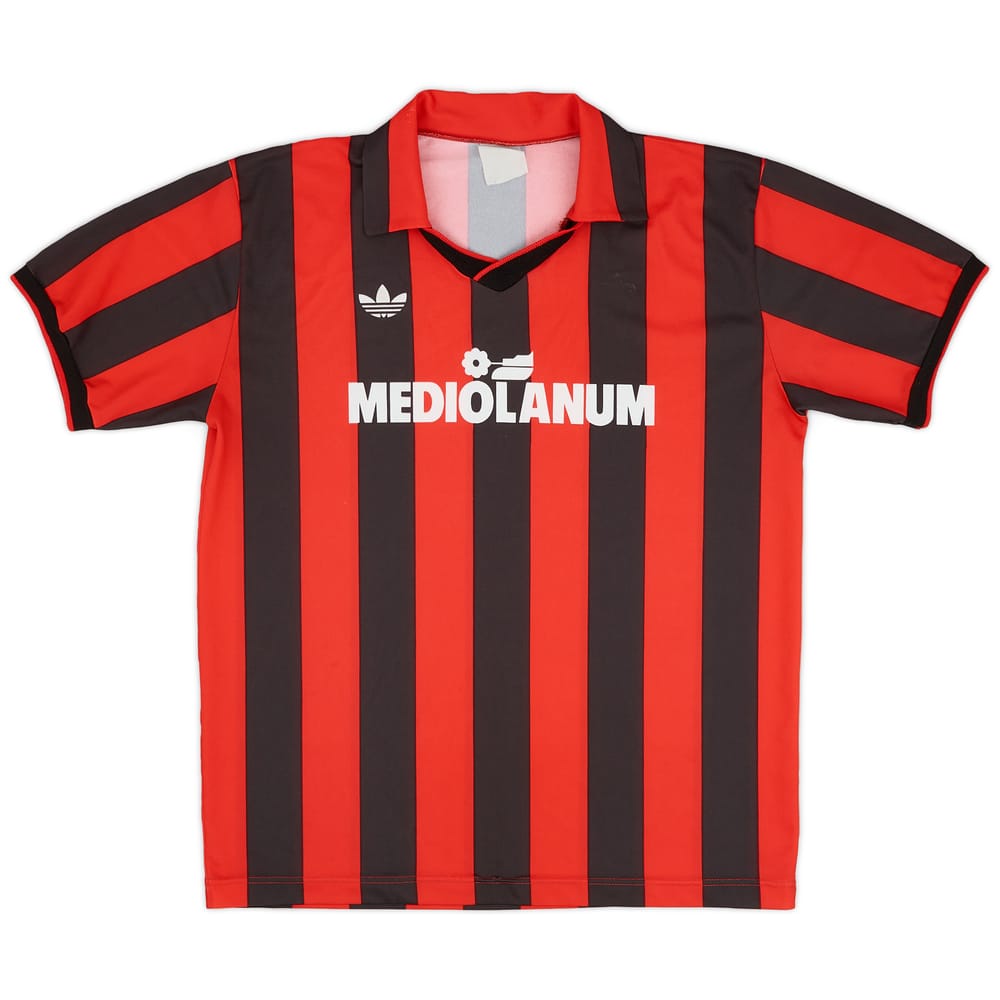 1988-89 AC Milan Home Shirt - 7/10 - (L)