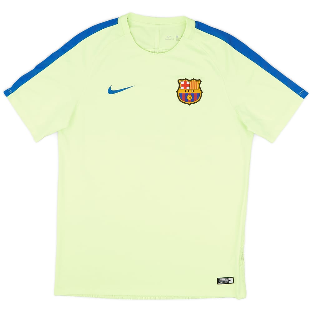2017-18 Barcelona Nike Training Shirt - 9/10 - (L)